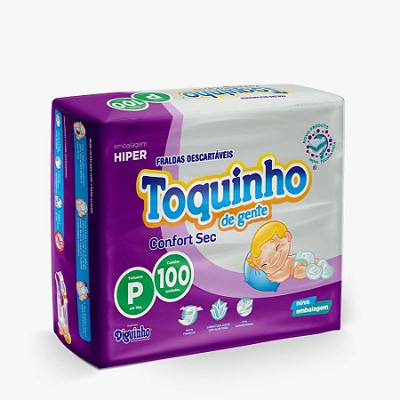 Fraldas Toquinho Premium Atacado Barato P