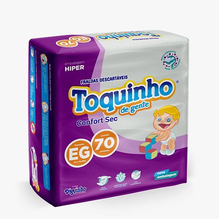 Fralda Toquinho Premium Atacado Barato XG