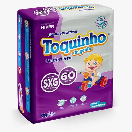 Fralda Toquinho Premium Atacado Barato SXG