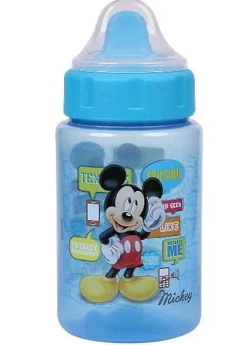Copo Mickey Mouse Azul Com Válvula 340ml - Babygo