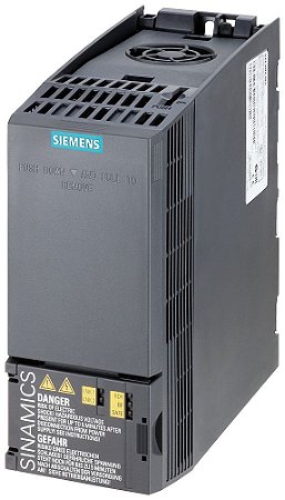 INVERSOR DE FREQUÊNCIA SINAMICS G120C TRIFÁSICO 380 - 480VCA 0,75CV 1,7A - 6SL32101KE118UF2 SIEMENS