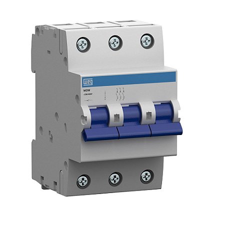 MINI DISJUNTOR MDW TRIPOLAR 16A 5KA - MDWC163WEG