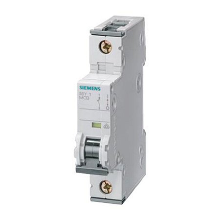 MINI DISJUNTOR 5SY6 MONOPOLAR 1A 6KA - 5SY61017 SIEMENS