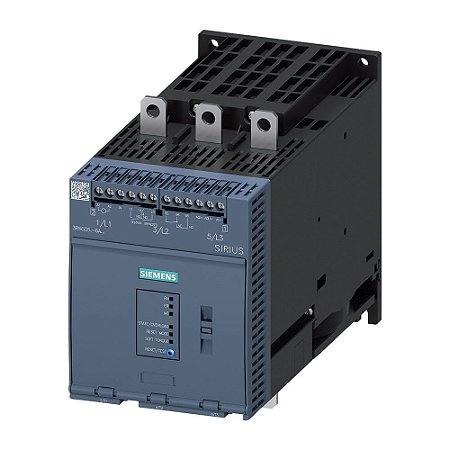 SOFT STARTER 3RW50 BIFÁSICA 200 - 480VCA 171A 180CV COMANDO 110 - 250VCA/VCC - 3RW50566AB14 SIEMENS