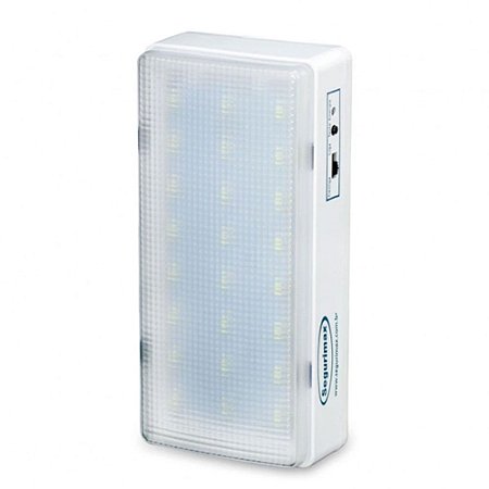 LUMINARIA EMERGENCIA  24 LEDS BIVOLT 200LM