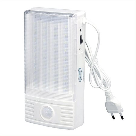 LUMINARIA EMERGENCIA MULTI-USO 1 X  4W 36 LEDS C/BATERIA 288LM