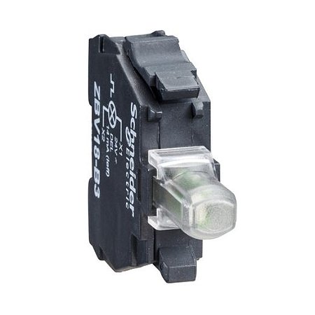 BLOCO LUMINOSO LED P/BOTAO 110V AZ