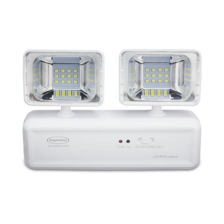 LUMINARIA EMERGENCIA 2 X   4W 24 LEDS C/BATERIA   400LM