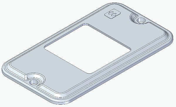 TAMPA CONDULETE PVC POLIWETZEL 2TS    1/2-3/4" CZ