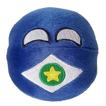 Mato Grosso De Pelúcia Bolinha MTball Countryball