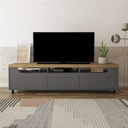 Rack Mercury Carvalho | Grafite