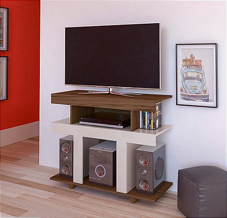 Rack Guaíba Amêndoa /Off White