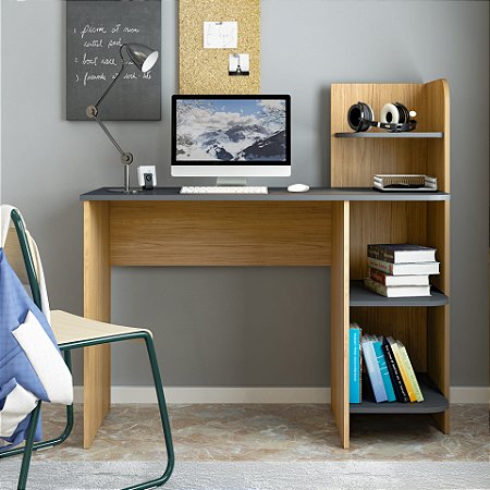 Escrivaninha Link Carvalho/ Branco