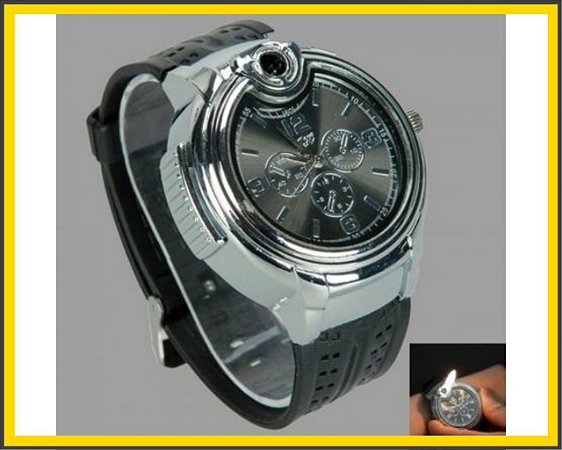 Relógio Multifuncional Isqueiro - Loja especializada em importados e  variedades.