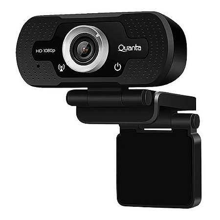 Webcam Quanta Full HD 1080p QTWCM10 com Microfone – 10952