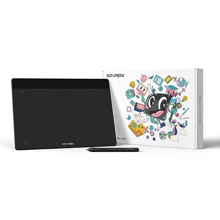 Mesa Digitalizadora XP-PEN Deco Fun L Pen Tablet CT1060 com Caneta P01 USB-C Preto – 11507