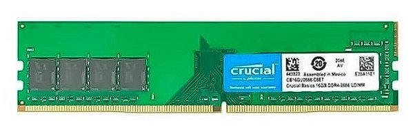 Memória Crucial 16GB DDR4 2666mhz - CB16GU2666 – 10369