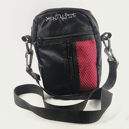 SHOULDER BAG MENTALIZE DETALHE VERMELHO