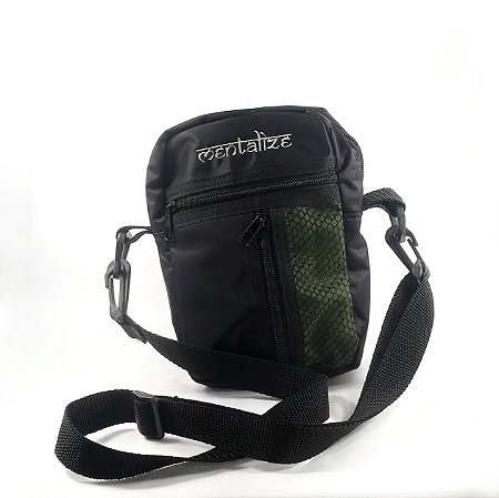 SHOULDER BAG MENTALIZE DETALHE VERDE
