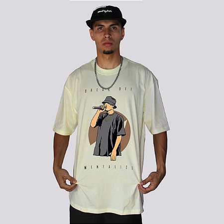 CAMISETA OFFWHITE COLLAB MENTALIZE X BREAKOFF