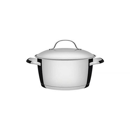 Panela Caçarola Inox Fundo Triplo Tramontina Allegra 1,5L