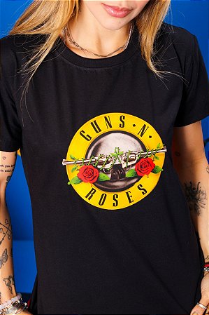T-shirt Guns'n Roses - Preto