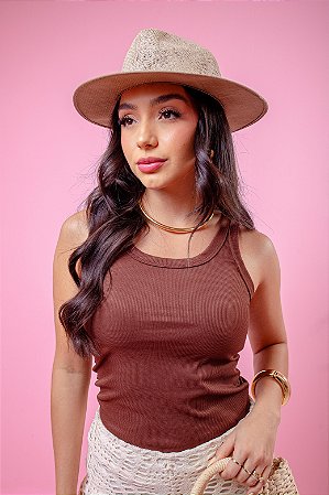 REGATA GOLA U-  MARROM