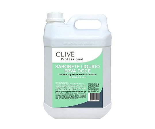 Sabonete Líquido Erva Doce Clivê Professional 5L