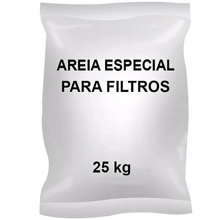 Areia Para Filtro de Piscina em Saca com 25KG
