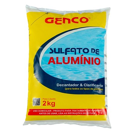 Sulfato de Alumínio EMB 2Kg - Genco