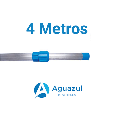 Cabo Telescópico 4 Metros Estriado - Netuno