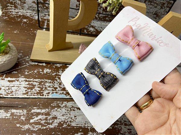 Mini Jeans Presilha antideslizante