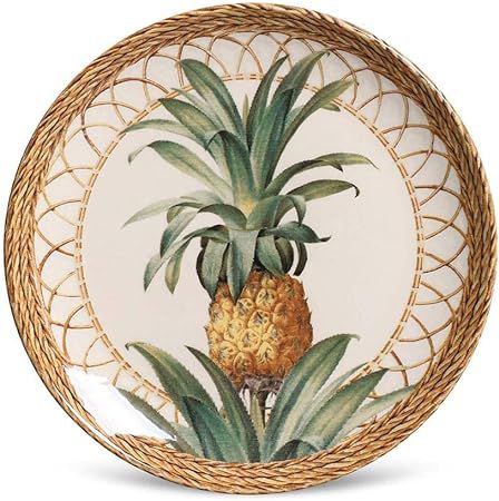 Conjunto 6 Pratos Sobremesa Coup Pineapple - Porto Brasil