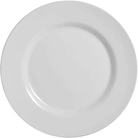 Conjunto 6 Pratos Sobremesa Branco Liso - Alleanza