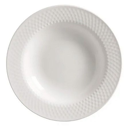 Conjunto Prato Fundo Split White - Alleanza