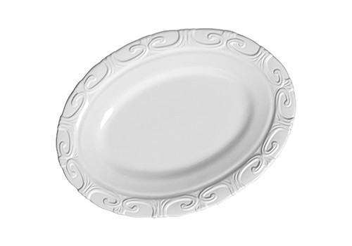 Travessa Rasa Oval Grande Colonial