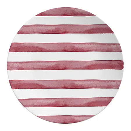Conjunto 6 Pratos Rasos Coup Pink Trace - Alleanza