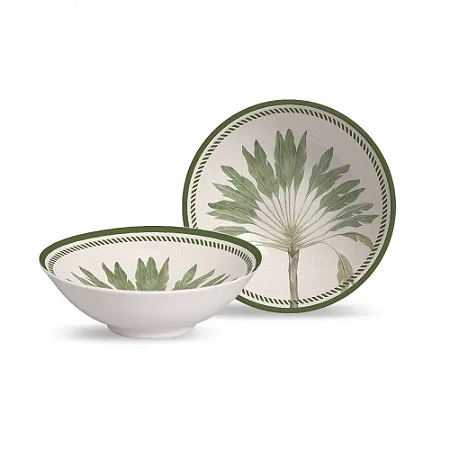 Conjunto 6 Xícaras Chá com Pires Salmão Magnolia By Aurora 250ml - Alleanza