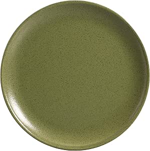 Conjunto 6 Pratos Rasos Coup Organic Olive - Alleanza