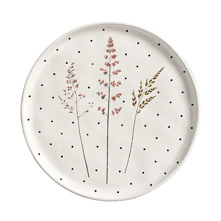 Conjunto 6 Pratos Sobremesa Bio Floralis - Porto Brasil