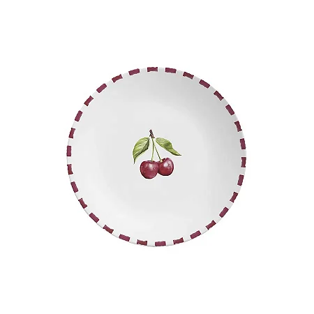 Conjunto 6 Pratos Sobremesa Coup Amarena Cereja - Alleanza