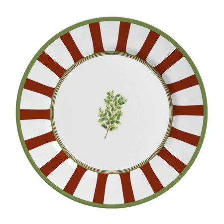 Conjunto 6 Pratos Sobremesa Flat Spezie - Alleanza