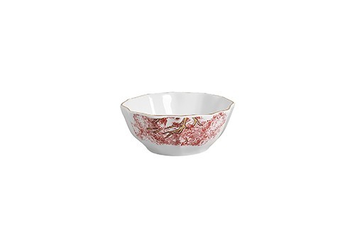 Conjunto 6 Bowls c/ Filete Ouro Ype Rosa - Scalla