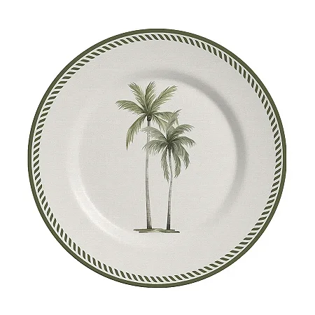 Conjunto 6 Pratos Rasos Caraiva Acetinado 29cm - Alleanza