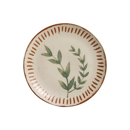 Conjunto 6 Pratos de Sobremesa Coup Stoneware Magari Ø19,4cm - Porto Brasil