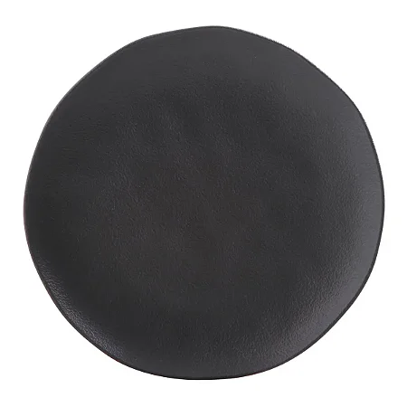 Conjunto 6 Pratos Raso Orgânico Pretto Matte 26,5cm