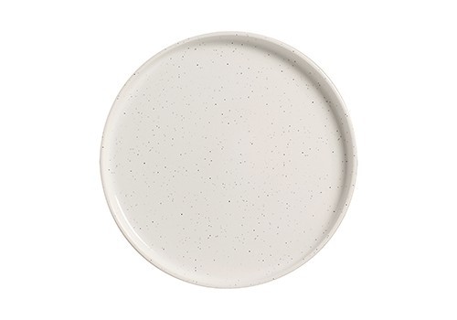 Conjunto 6  Pratos Rasos Branco Colorize - Scalla