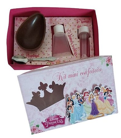 Caixa kit mini confeiteiro Princesas