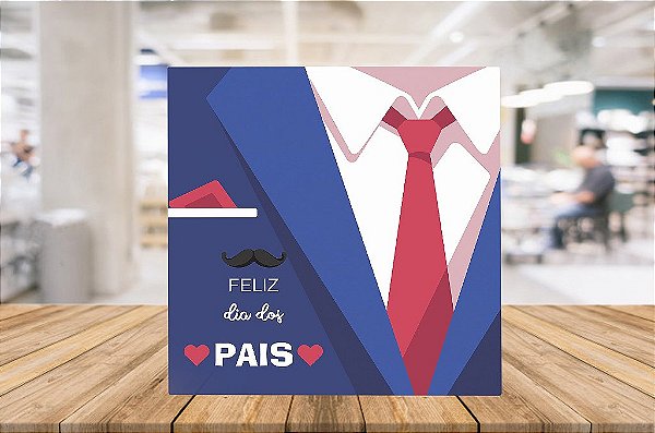 Azulejo Personalizado para o Dia dos Pais 15x15