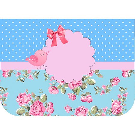 Adesivo rótulo para marmitinha jardim encantado  pássaro 10 unidades